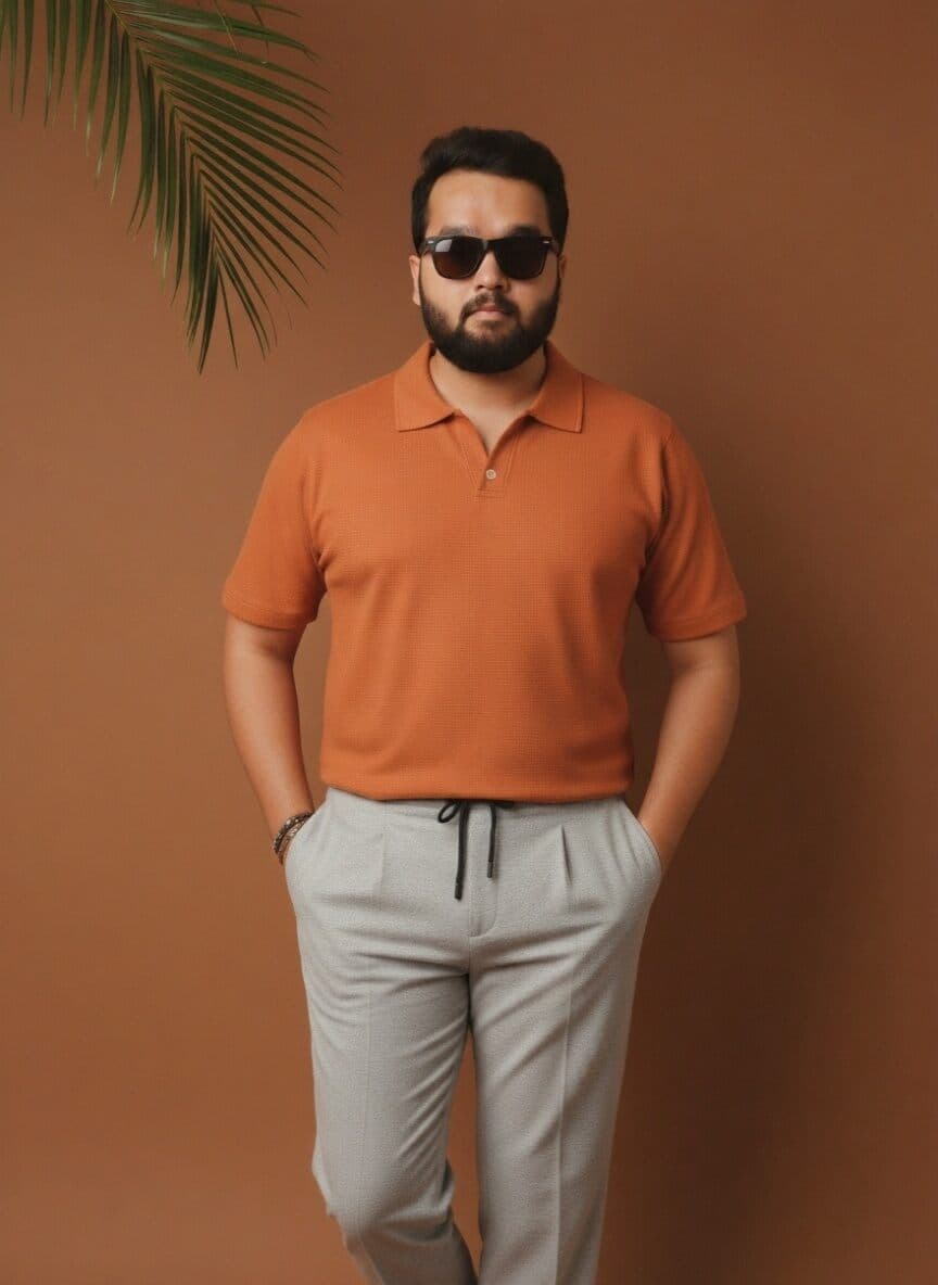 Premium Drop Shoulder old Money Polo Shirt For Men