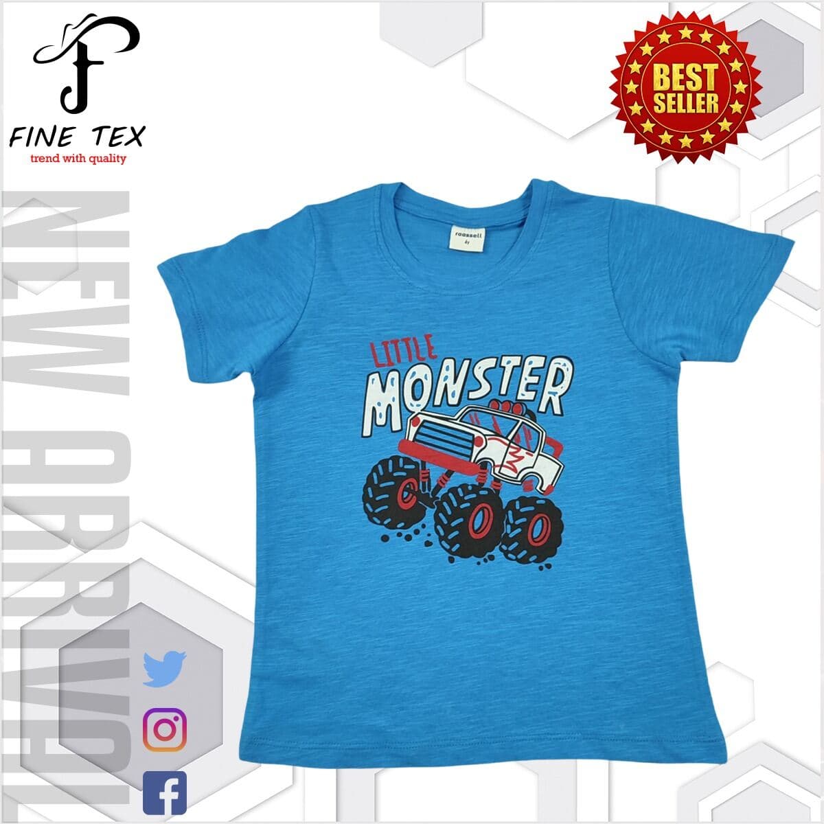 Premium Fabric Pure Cotton Soft & Comfortable Export Quality Half Sleeve T-Shirt For Baby Boys