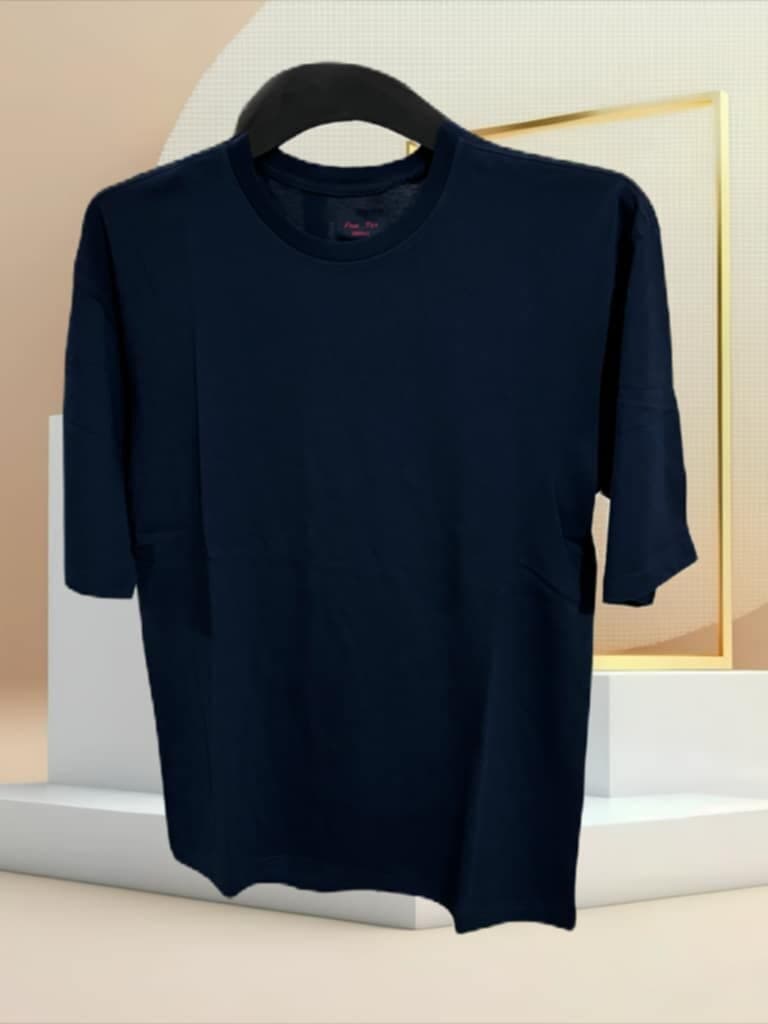 Premium Solid Color Drop Shoulder T-Shirt For Men (Drop Shoulder T-Shirt For Men)