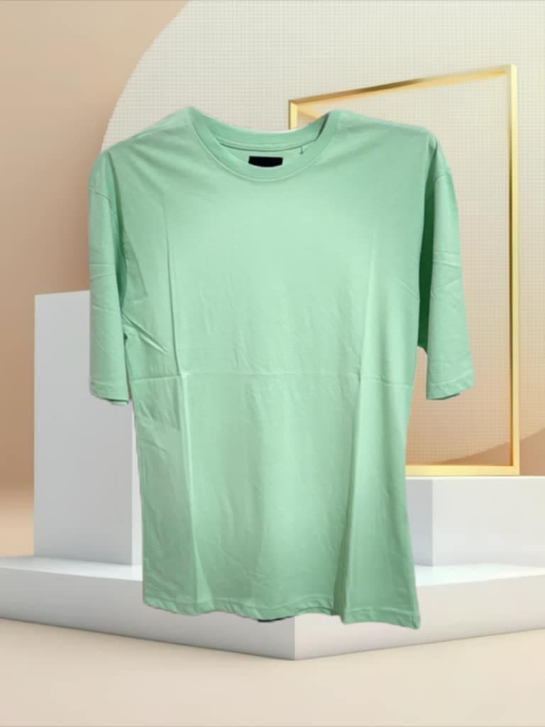 Premium Solid Color Drop Shoulder T-Shirt For Men (Drop Shoulder T-Shirt For Men)