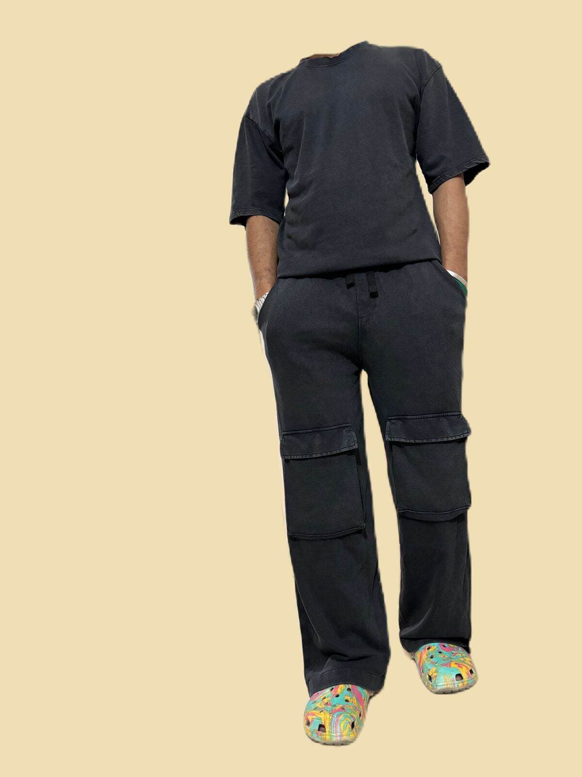 Authentic healthy acid wash fabric for that effortlessly chic and breathable vibe