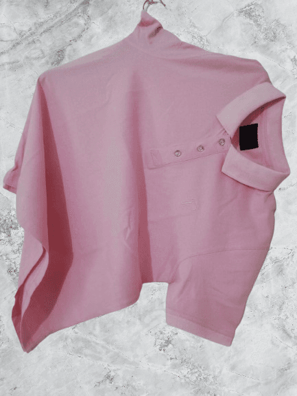Stylish Hot Pink Color Half Sleeve Polo T-Shirt For Men Collection By Fine Tex Clothing