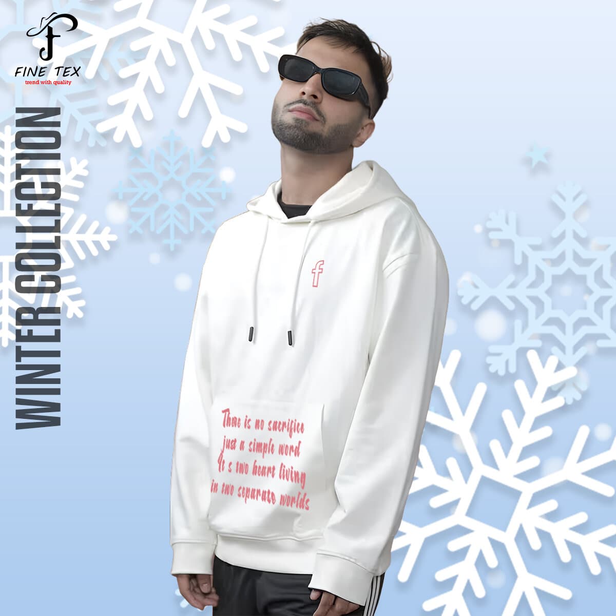 Premium Quality Stylish Best Winter Collection Drop Shoulder Soft & Comfortable One Side Brash Fleece Fabric Full Sleeve Hudi For Men
